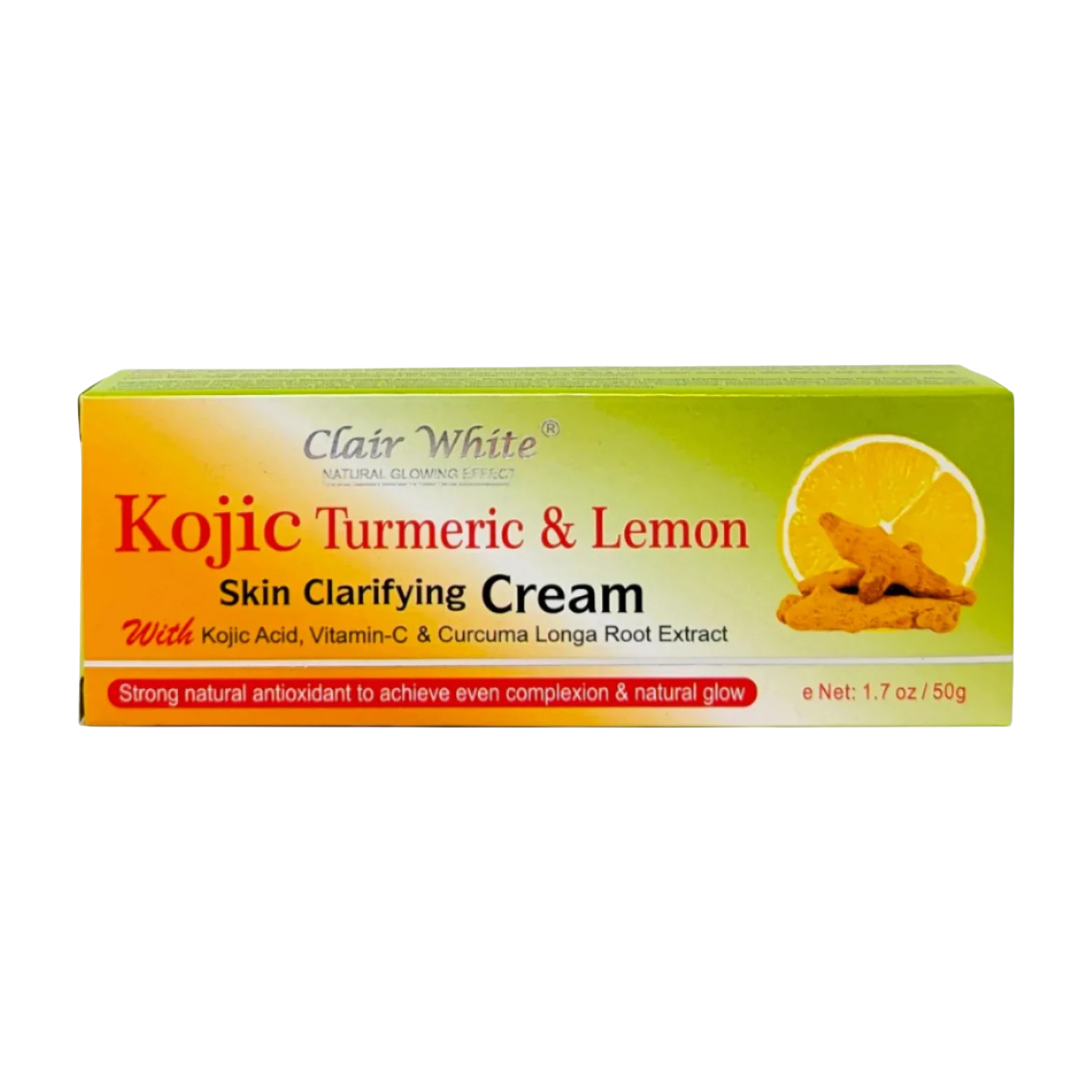 CLAIR WHITE® KOJIC Curcuma & Citron CRÈME Clarifiante.