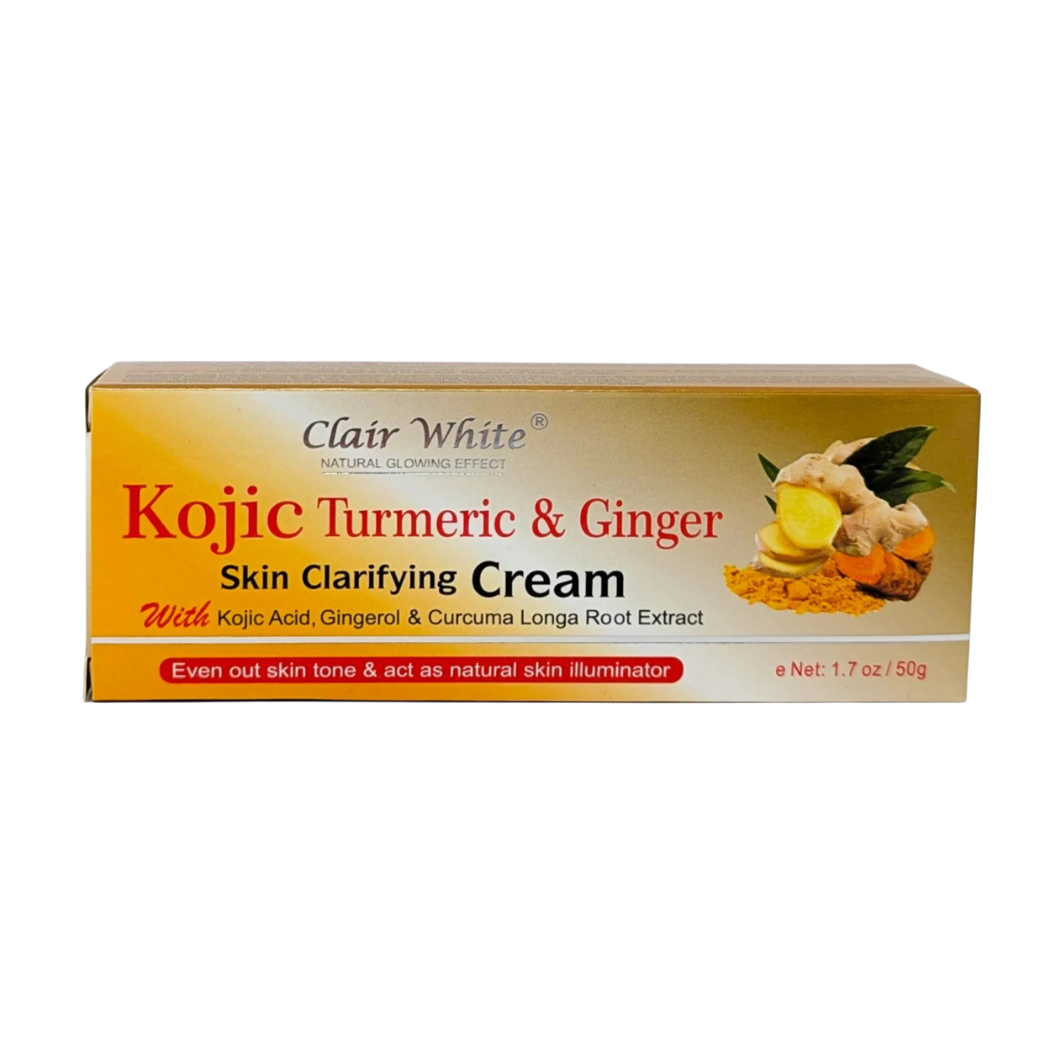 CLAIR WHITE® KOJIC Curcuma et Gingembre CRÈME Clarifiante.