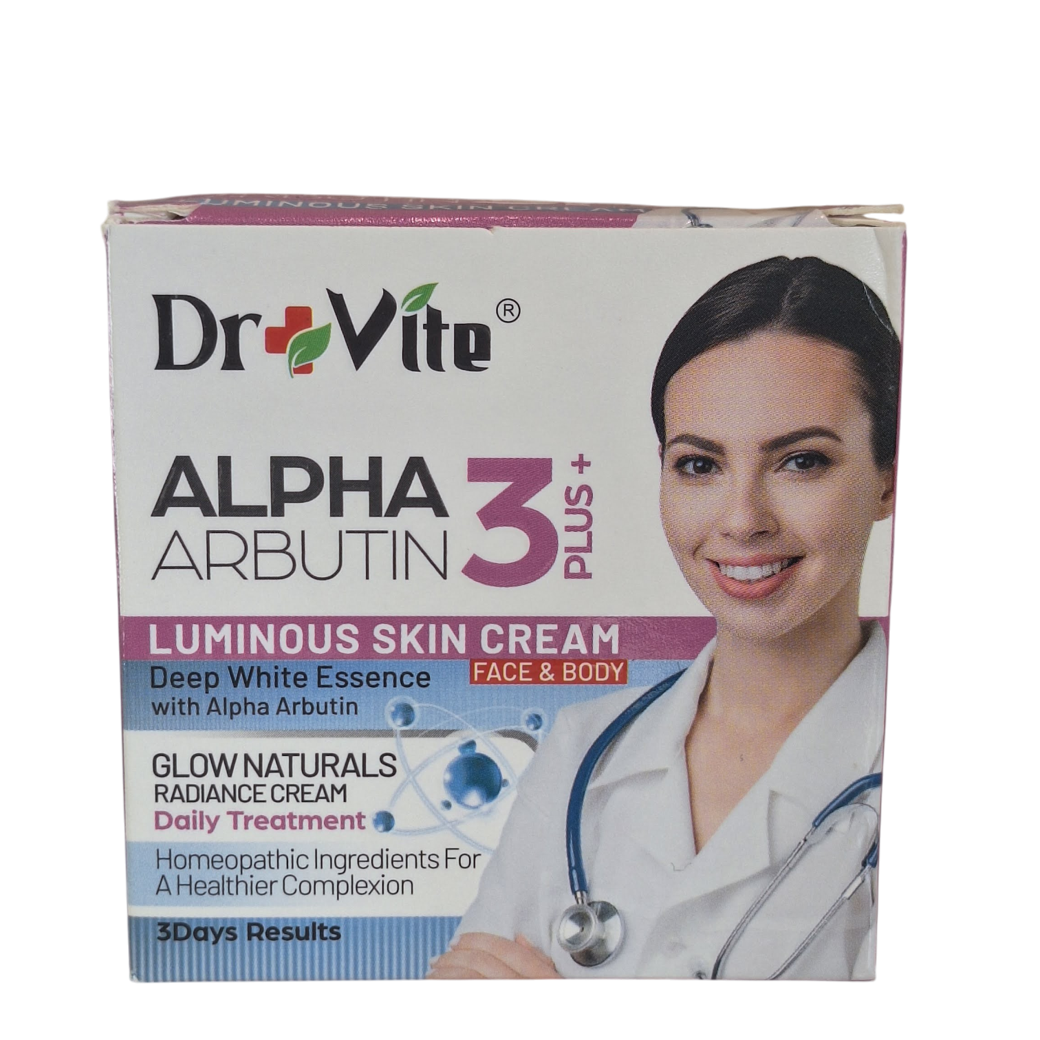 Dr. VITE ALPHA ARBUTIN.