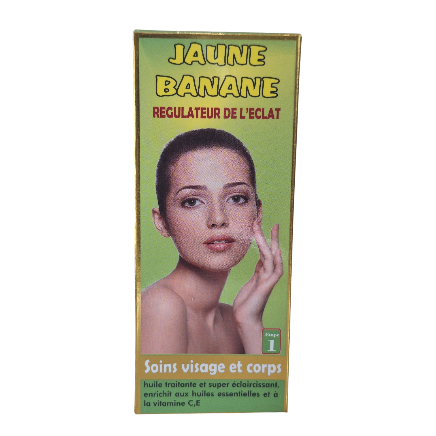 JAUNE BANANE. REGULATEUR DE L'ECLAT.