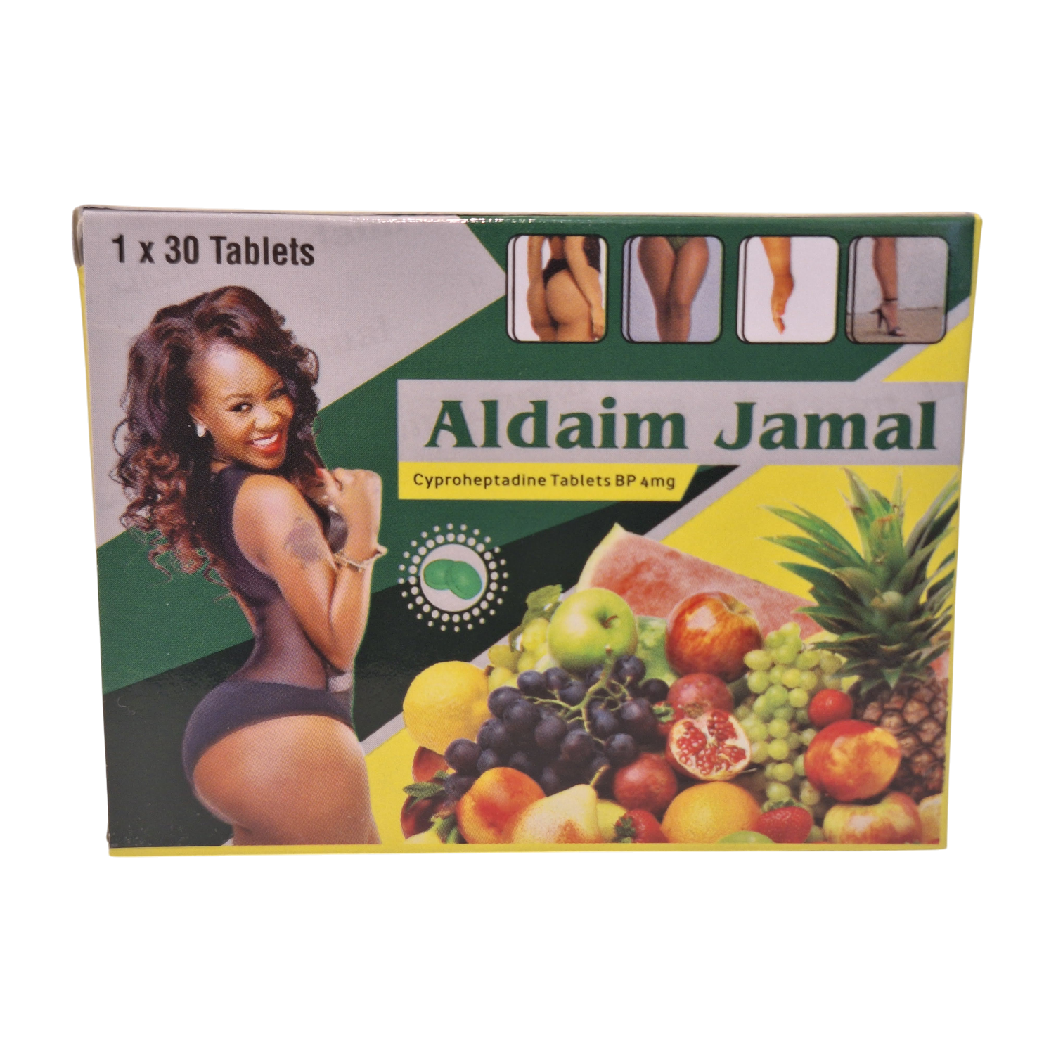 Aldaim Jamal Cyproheptadine Tablets BP.