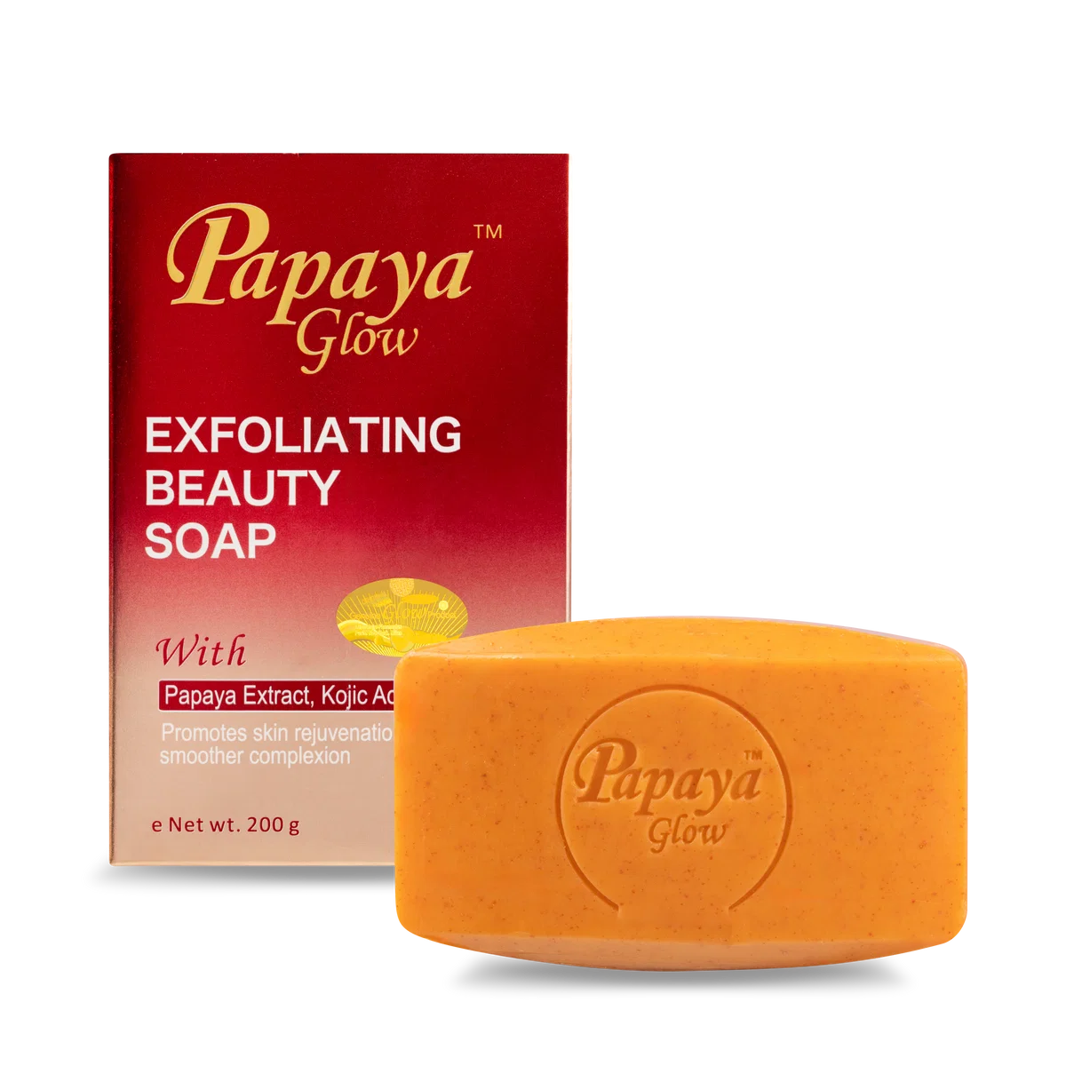 PAPAYA GLOW ® SAVON de Beauté Exfoliant.