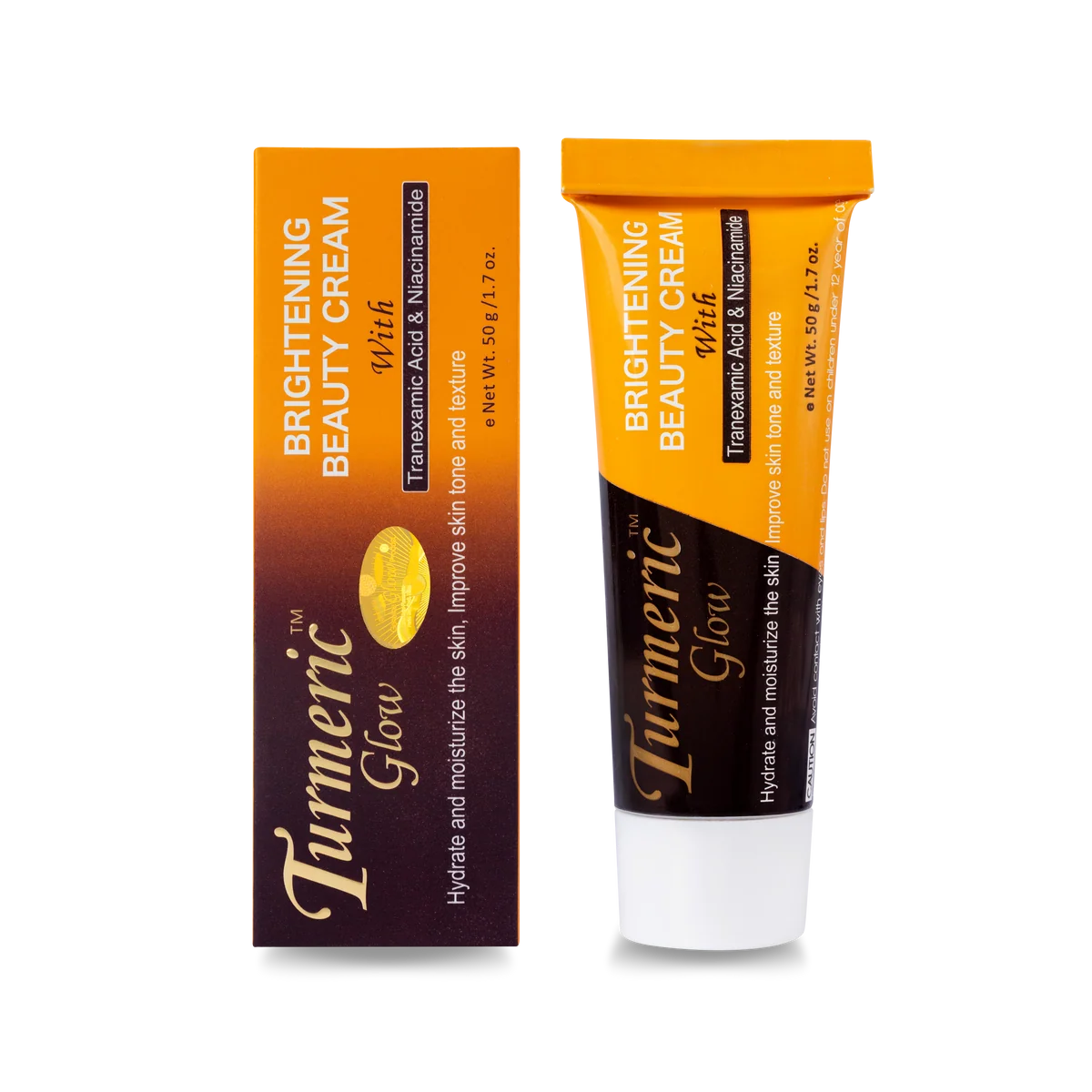 TURMERIC GLOW ® CRÈME de Beauté Éclaircissante.