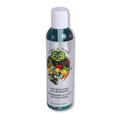 ESSENCE de BEAUTE® Aloe Blue Toner with Rose Water.