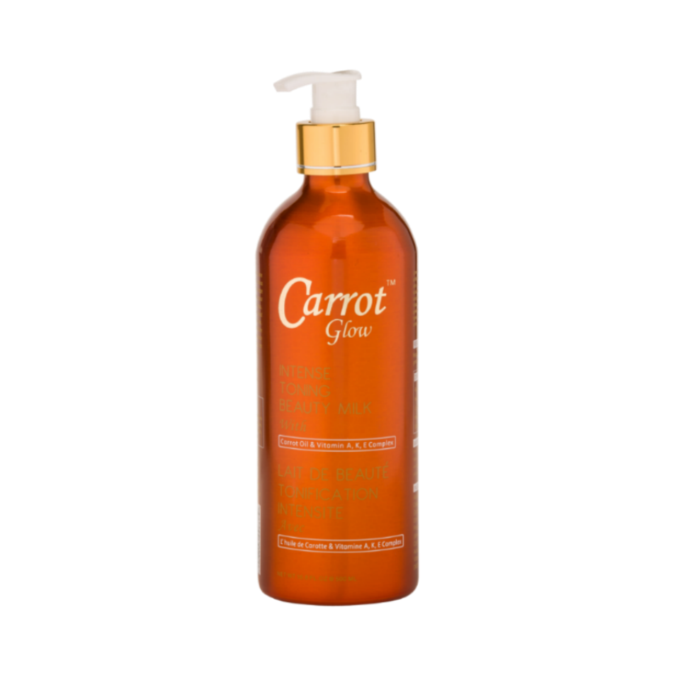 CARROT GLOW ® LAIT de Beauté Tonification Intense.