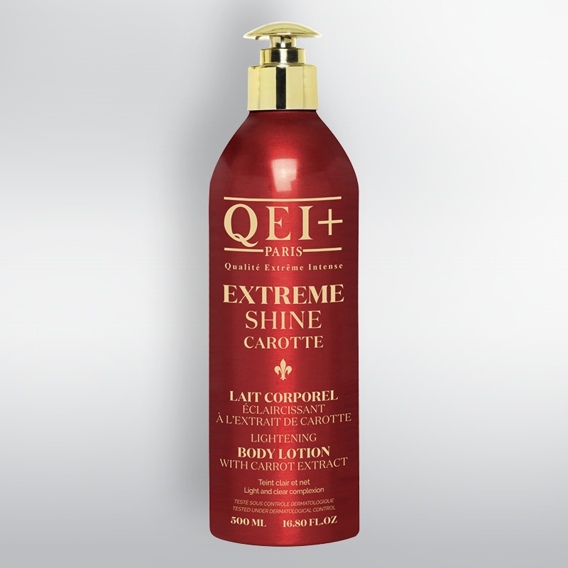 QEI+ PARIS EXTREME SHINE CAROTTE LAIT Corporel.  