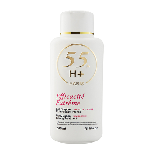 55H+ Paris ® Extrême LAIT Corporel Eclaircissant NOUVELLE FORMULE. 