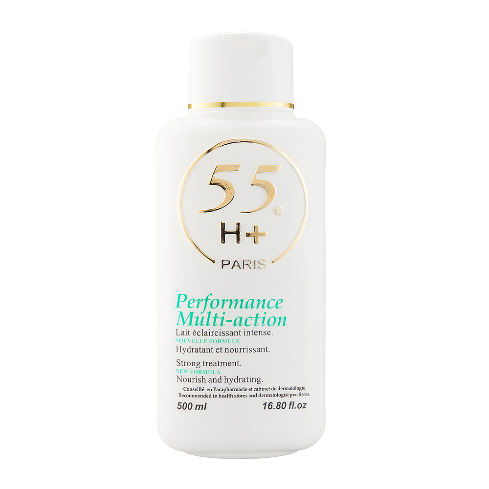 55H+ Paris ® Performance LAIT Éclaircissant Intense NOUVELLE FORMULE. 