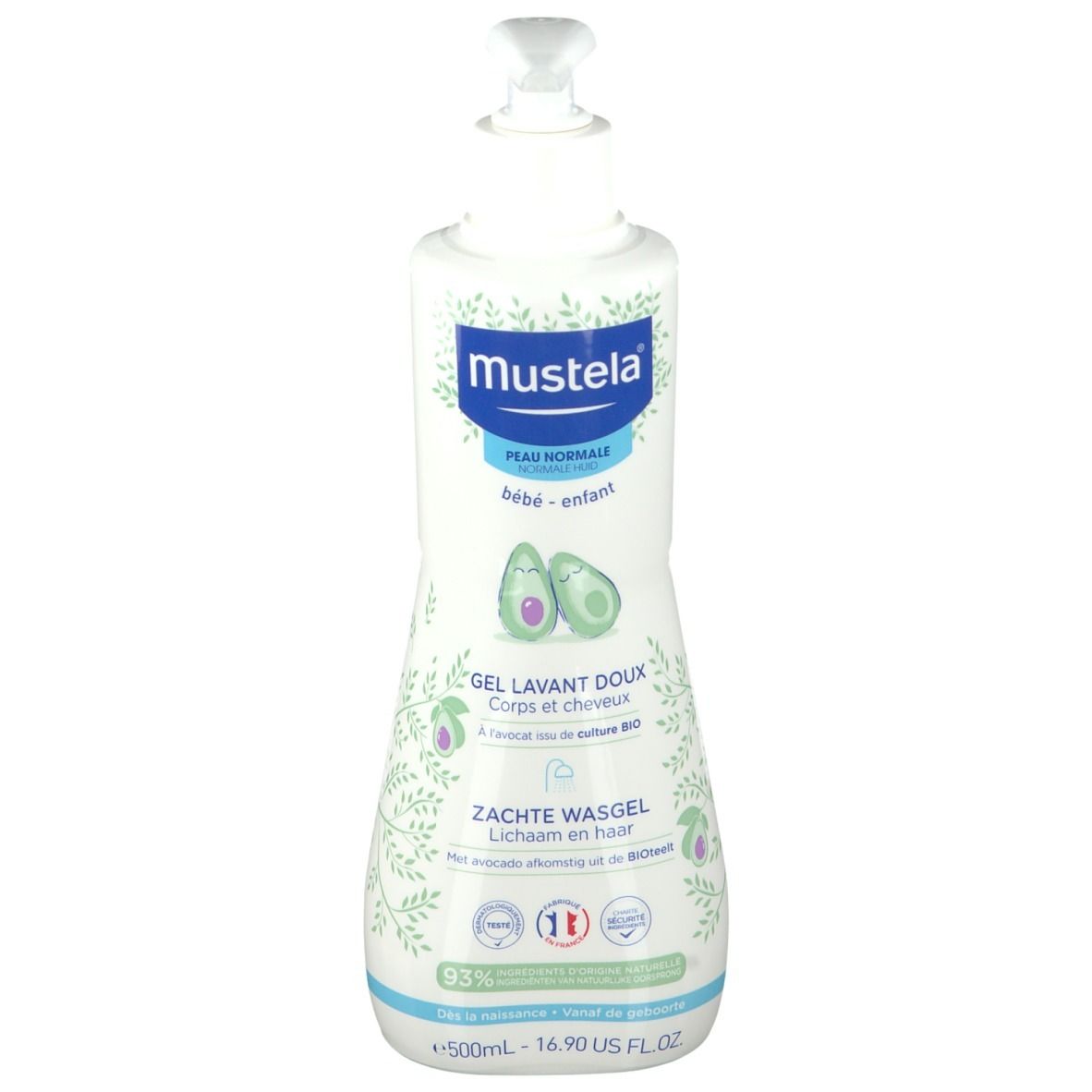 MUSTELA GEL LAVANT Doux. 