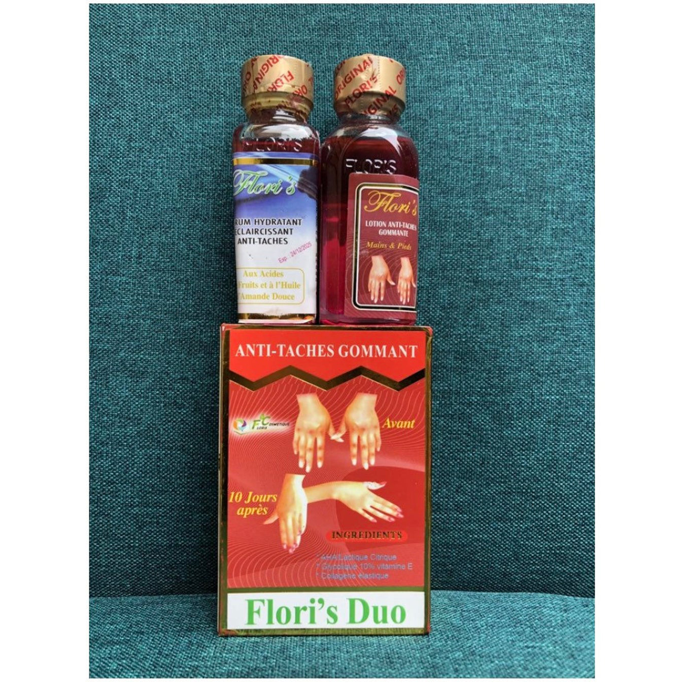 FLORI’S DUO ®  ANTI TACHES GOMMANT.