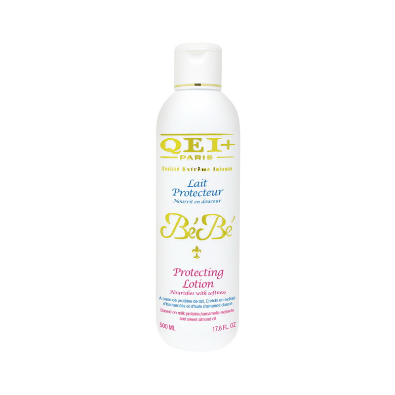 QEI+ Bébé  LAIT de Toilette Protecteur (500ml).