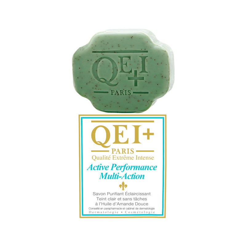 QEI Active Performance Savon Gommant Purifiant. 
