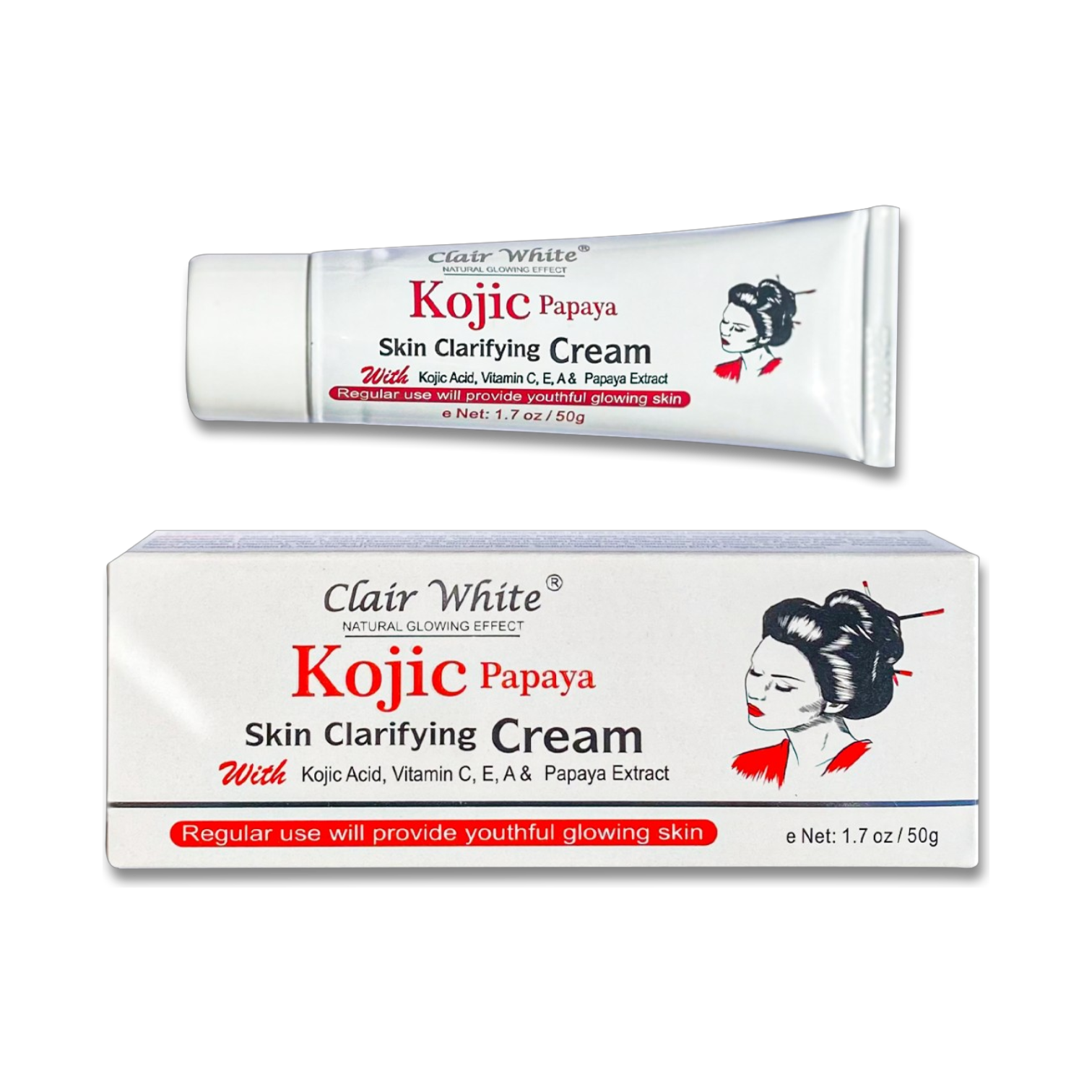 CLAIR WHITE® KOJIC Papaya CRÈME Clarifiante.