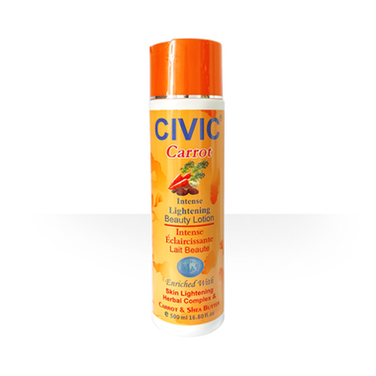 CIVIC® CARROT LAIT de Beauté Éclaircissante Intense.