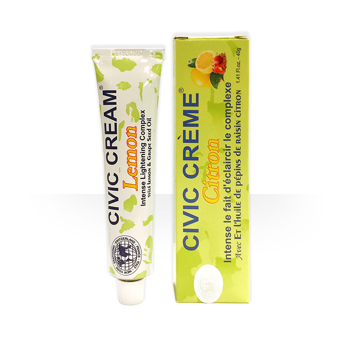 CIVIC® LEMON CRÈME Intense le fait d’éclaircir le Complexe.
