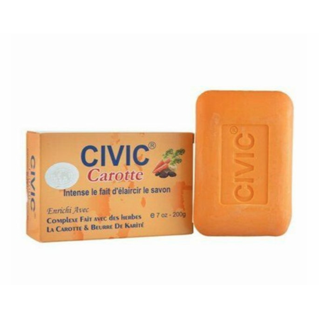 CIVIC® CARROT Intense le fait d’éclaircir le SAVON. 
