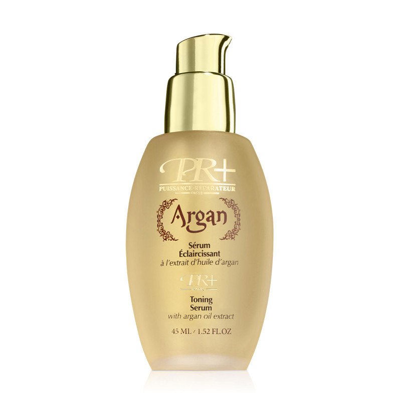 PR+® ARGAN SÉRUM Éclaircissant à l’extrait d’Huile d’Argan.