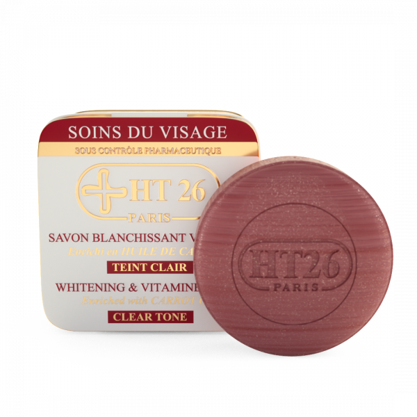 HT26 PARIS ® ACTION TÂCHES SAVON Blanchissant Vitaminé.