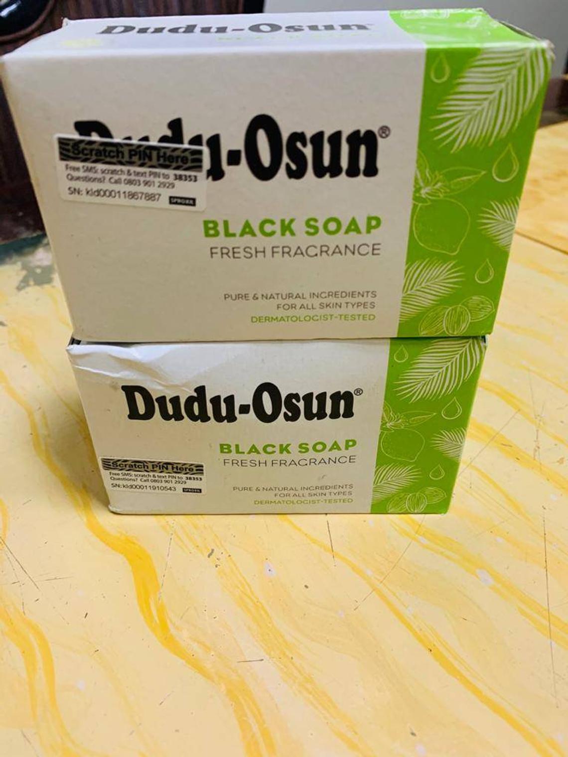 TROPICAL NATURALS ® SAVON Noire Dudu-Osun.