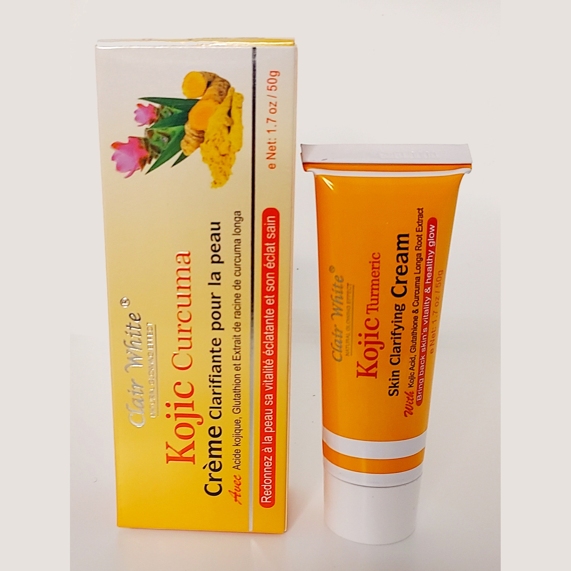 CLAIR WHITE® TURMERIC CRÈME Visage Clarifiante.