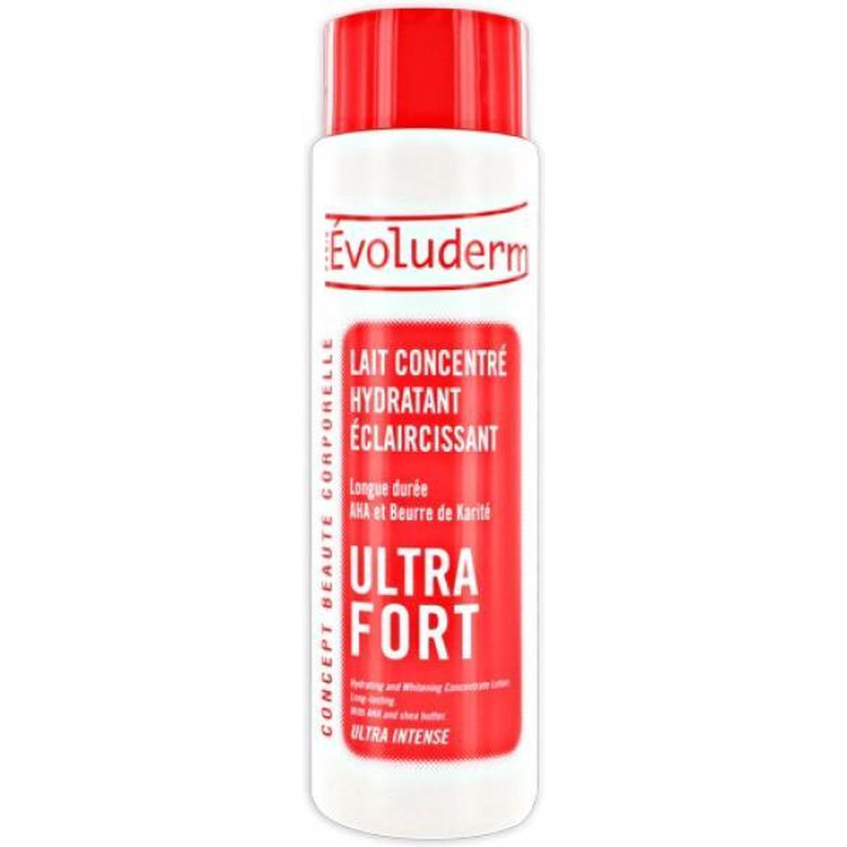 EVOLUDERM® ULTRA FORT LAIT Concentré Hydratant Éclaircissant.
