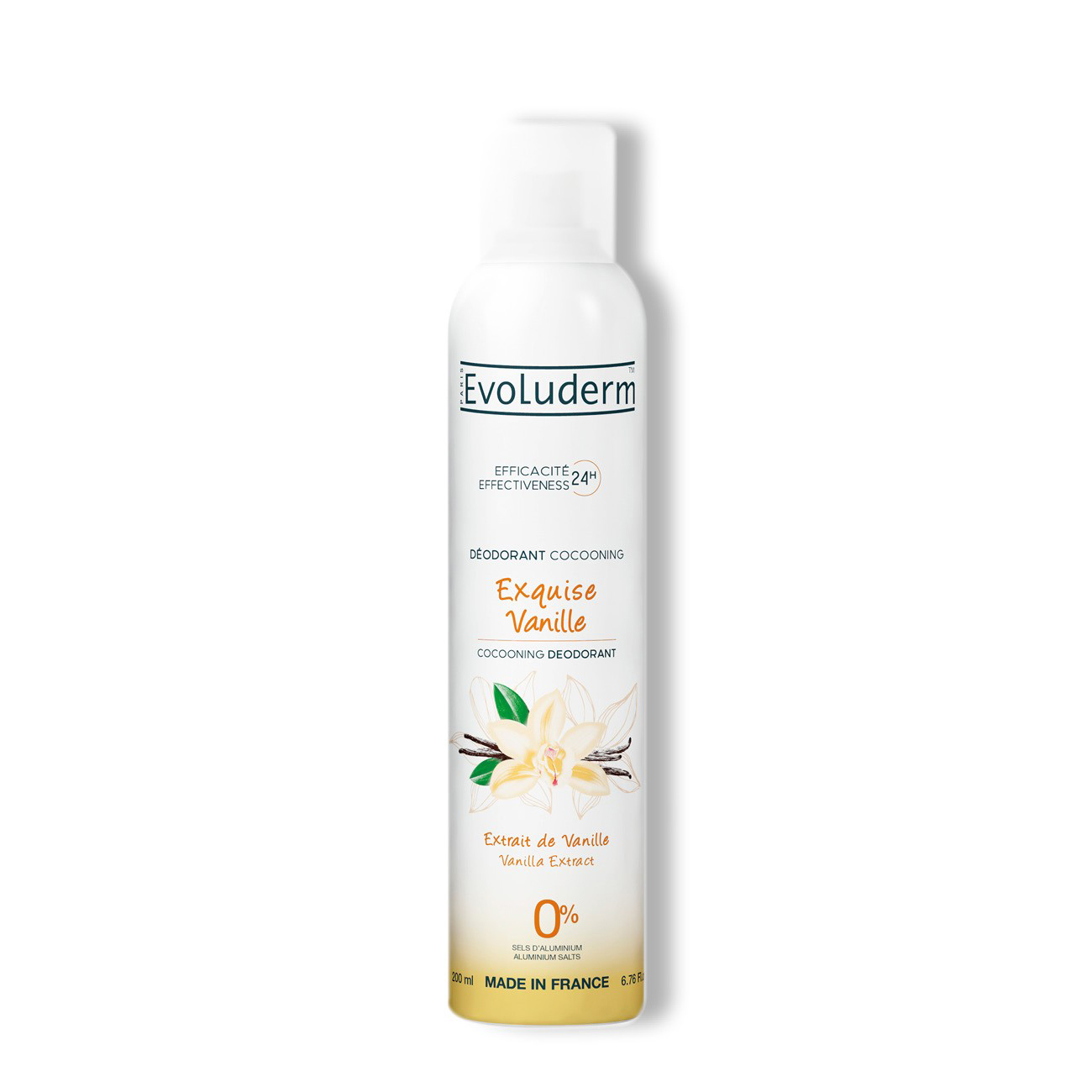 EVOLUDERM® DÉODORANT EXQUISE VANILLE.