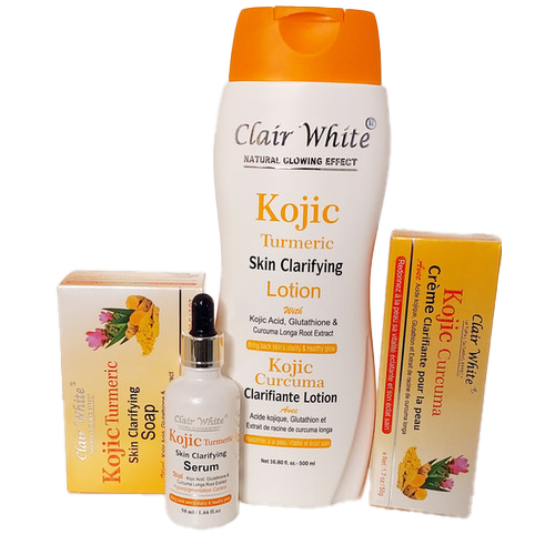 CLAIR WHITE KOJIC TUMERIC COFFRET