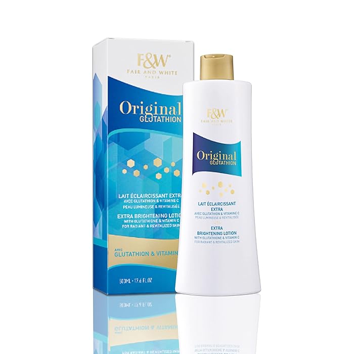 FAIR & WHITE® GLUTATHION LAIT ÉCLAIRCISSANT EXTRA.