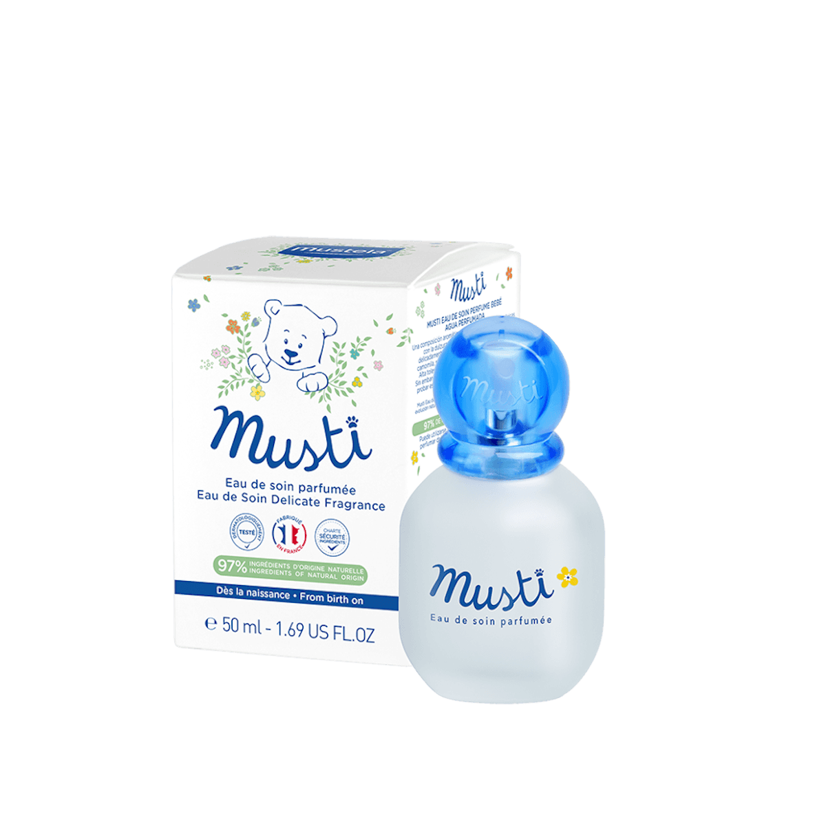 MUSTELA EAU DE SOIN PARFUMÉE.