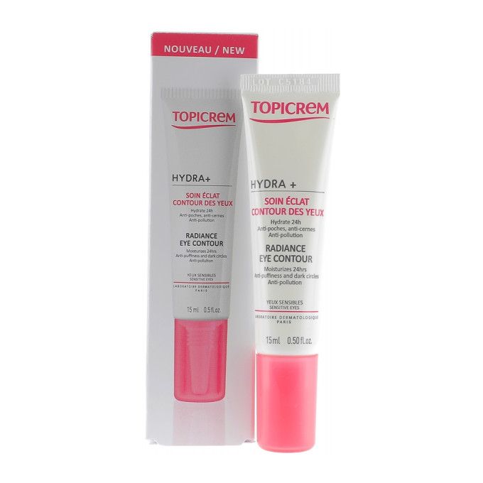 TOPICREM® HYDRA+ SOIN ÉCLAT CONTOUR DES YEUX.