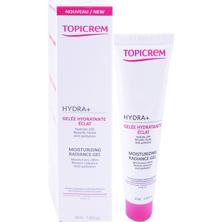 TOPICREM® HYDRA+ GELÉE HYDRATANTE ÉCLAT.
