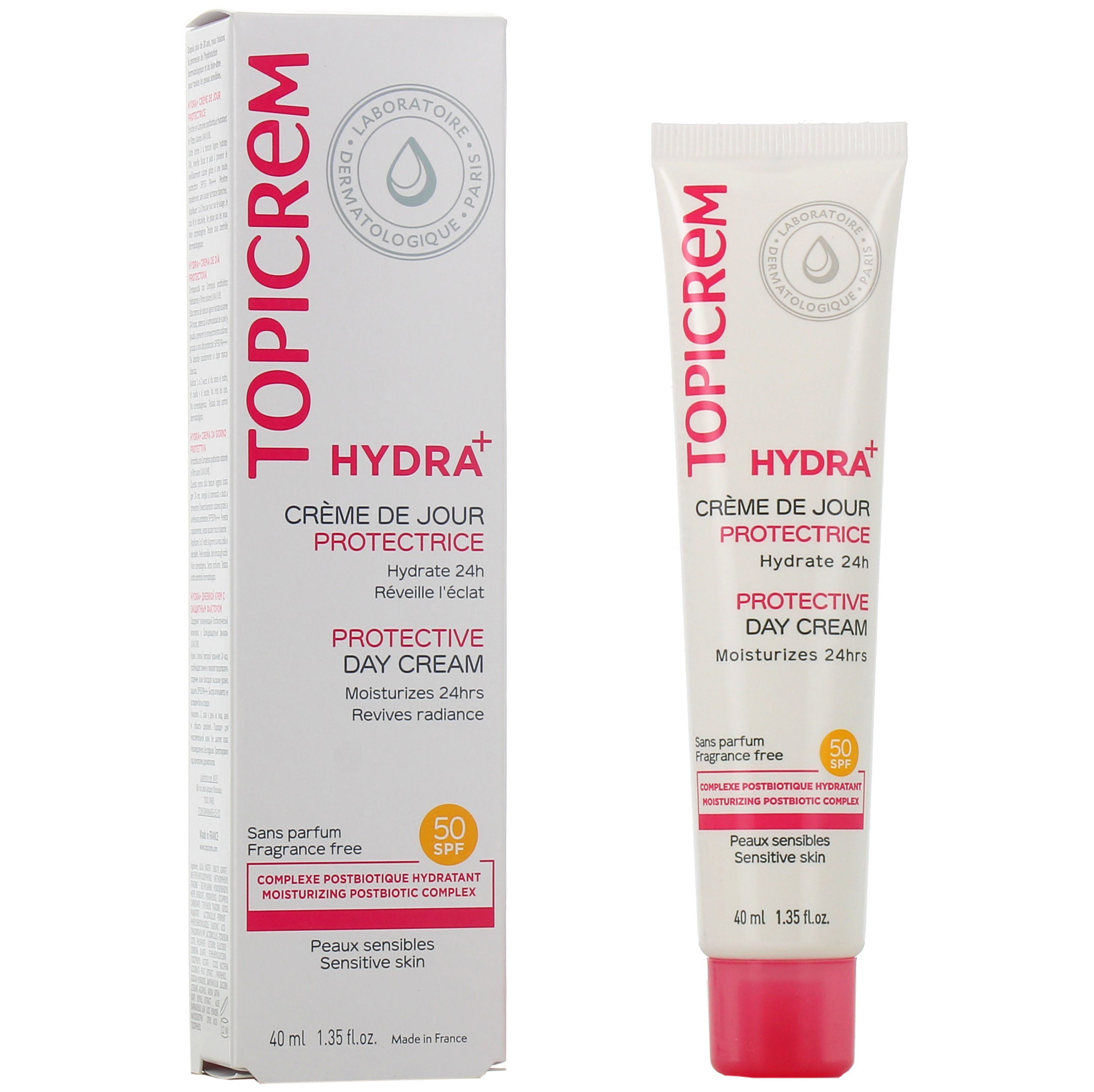 TOPICREM® HYDRA+ CRÈME JOUR PROTECTRICE.