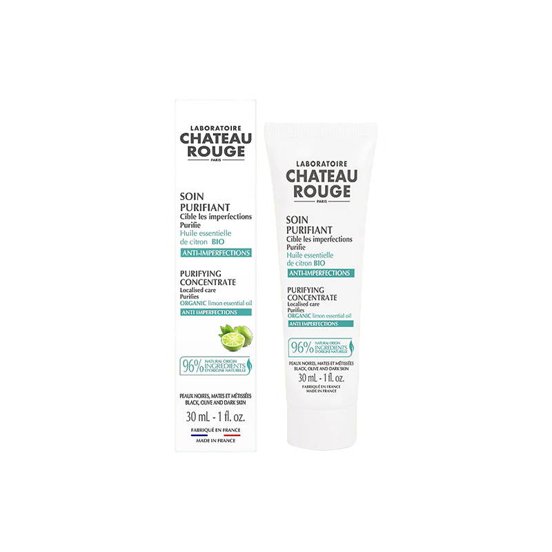 Château Rouge Lait De Beauté Hydratant Éclaircissant Visage Corps Peaux Noires Mates Métissées 750ml