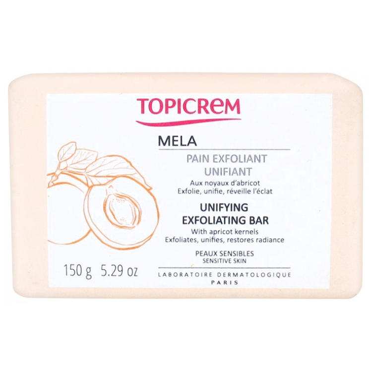 TOPICREM MELA® PAIN EXFOLIANT UNIFIANT.