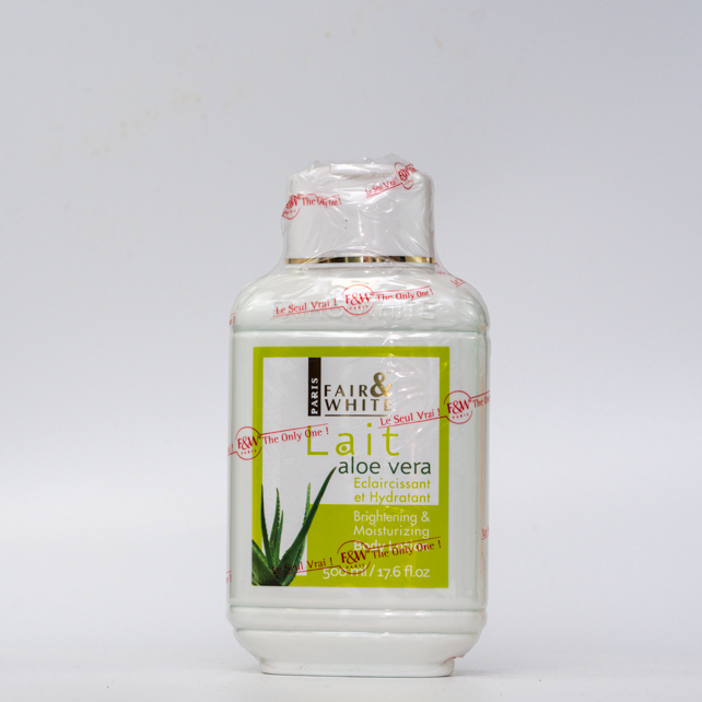 PARIS FAIR & WHITE  LAIT Aloe Vera.