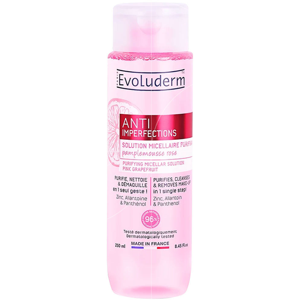 EVOLUDERM® ANTI IMPERFECTIONS SOLUTION MICELLAIRE PURIFIANTE. (2)