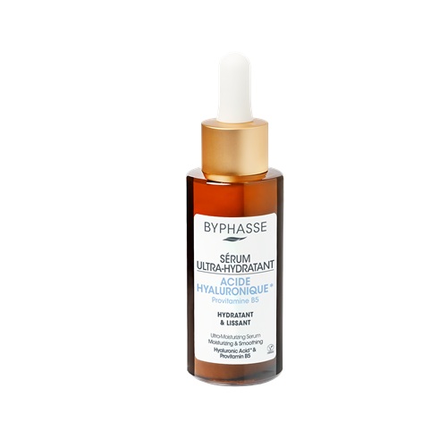 BYPHASSE SÉRUM ULTRA-HYDRATANT ACIDE HYALURONIQUE.