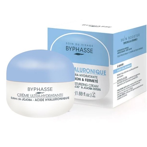 BYPHASSE CRÈME ULTRA-HYDRATANTE ACIDE HYALURONIQUE.