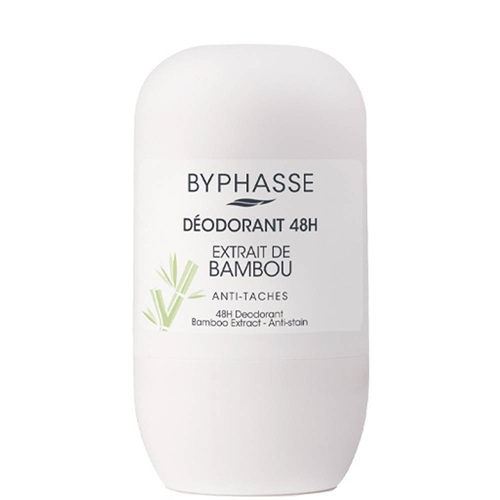 BYPHASSE 48H DEODORANT BAMBOO EXTRACT ANTI-STAIN.