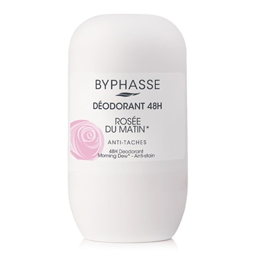 BYPHASSE 48H DEODORANT MORNING DEW ANTI-STAIN.