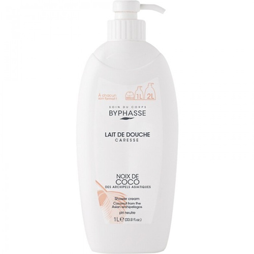 BYPHASSE LAIT DE DOUCHE CARESSE NOIX DE COCO.