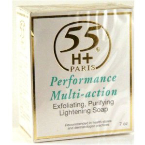 55H+ Paris® Performance Exfoliating, Purifying Lightening SOAP.