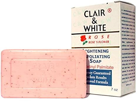 CLAIR WHITE® ROSE SAVON Éclaircissante Gommant. 