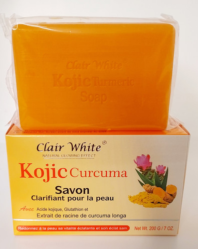 CLAIR WHITE® TURMERIC Skin Clarifying SOAP.