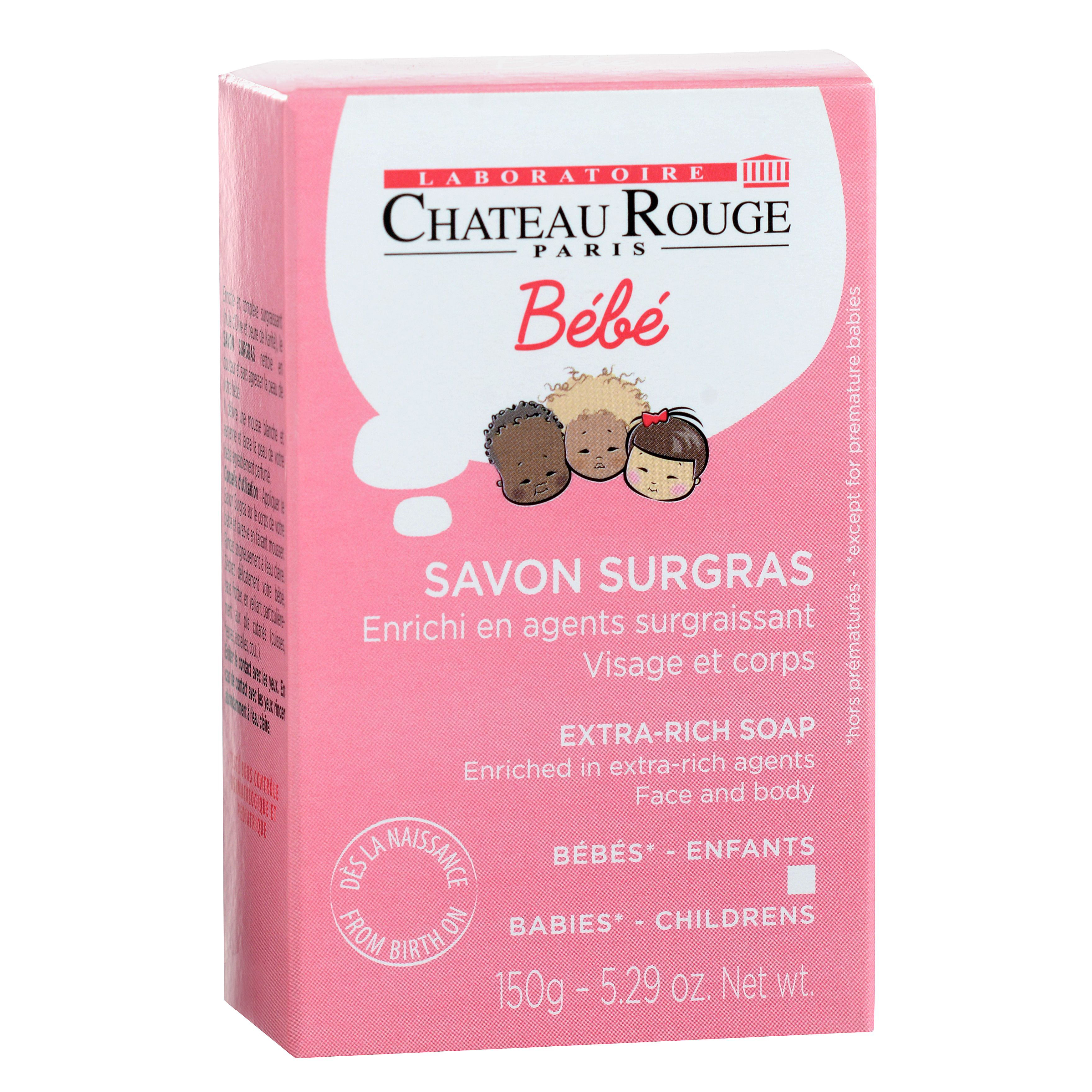 CHATEAU ROUGE BABY EXTRA-RICH SOAP. 