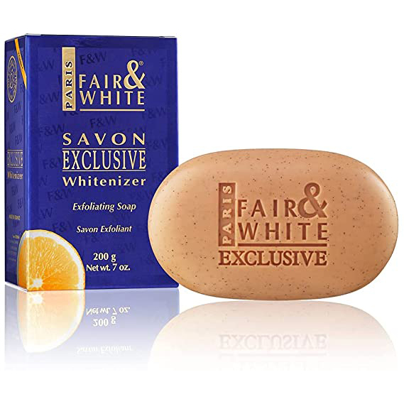 FAIR & WHITE ® EXCLUSIVE Vitamin C SAVON Exfoliant.