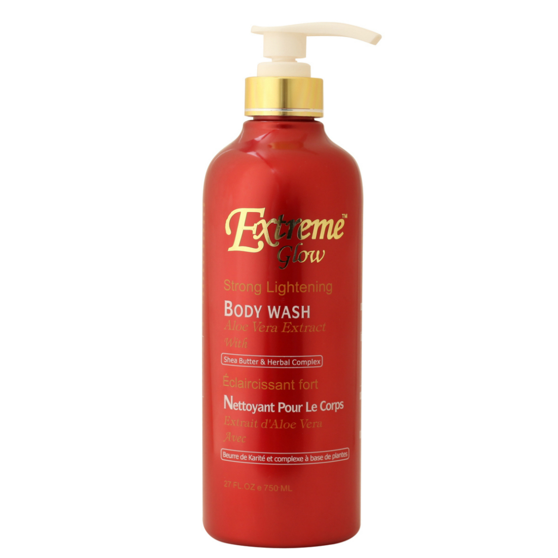 EXTREME GLOW ® Strong Lightening Body Wash.