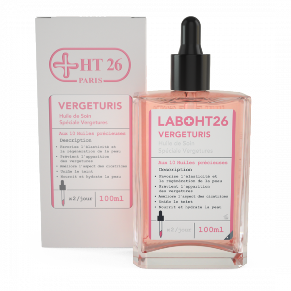HT26® VERGETURIS Special Stretch Marks Treatment OIL.