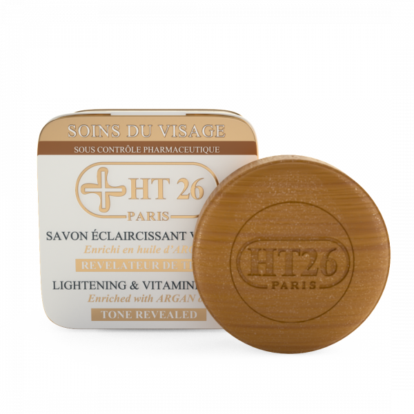 HT26 PARIS® GOLD & ARGAN Lightening & Vitamined SOAP.