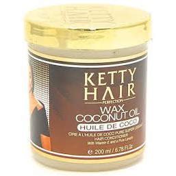 KETTY HAIR® CIRE À L’HUILE DE COCO.